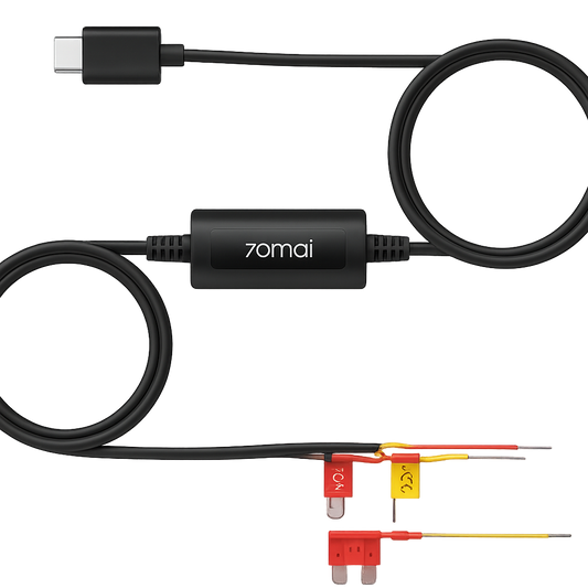 🔌 Kit de Cableado 70mai UP03 | Energía Continua para Dashcams (Type-C, A810, Omni, M500)