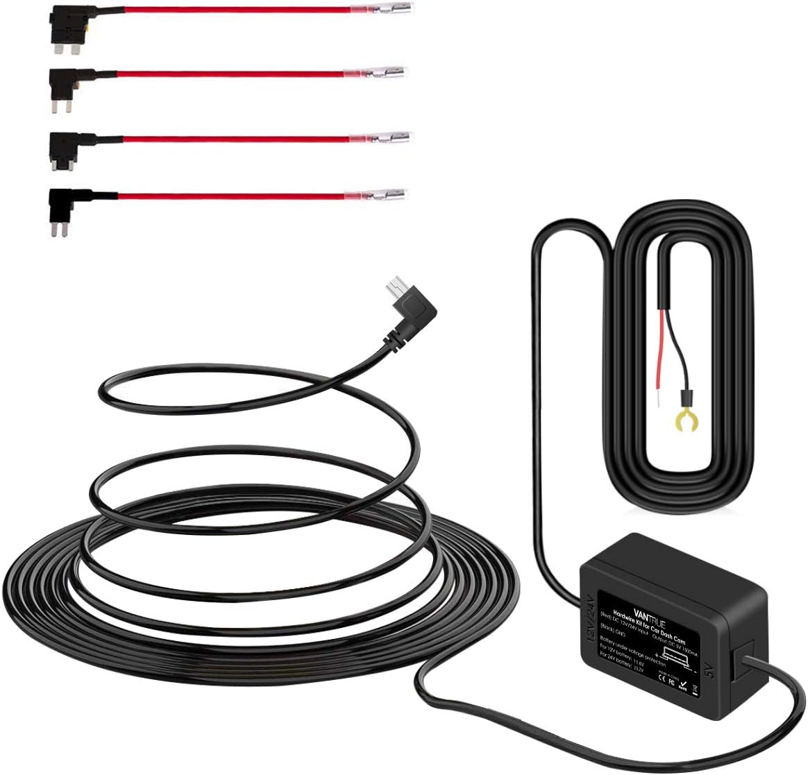 Kit de cableado Universal 11.5ft ACC de Vantrue